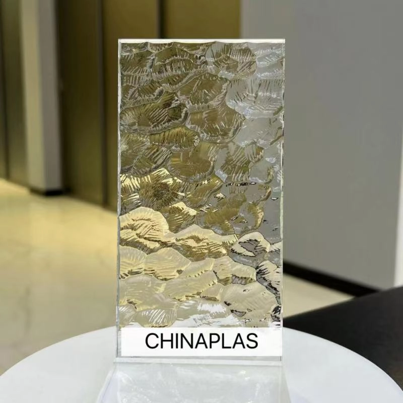 extruded textured acrylic sheet - CHINAPLAS