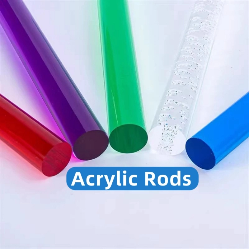 Customizable, Anti-Yellowing for DIY & Decoration Custom Acrylic Rods ...