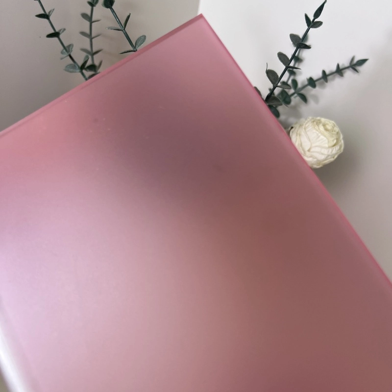 Frosted pink acrylic (1) - CHINAPLAS