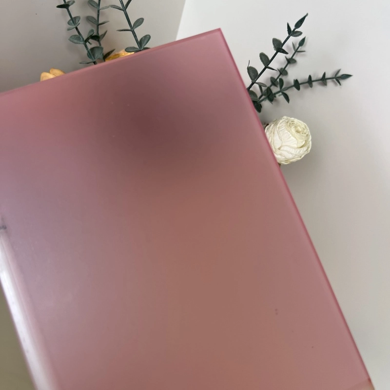 Frosted pink acrylic (7) - CHINAPLAS