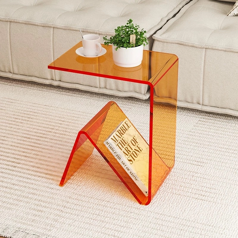 Minimalist acrylic table - CHINAPLAS