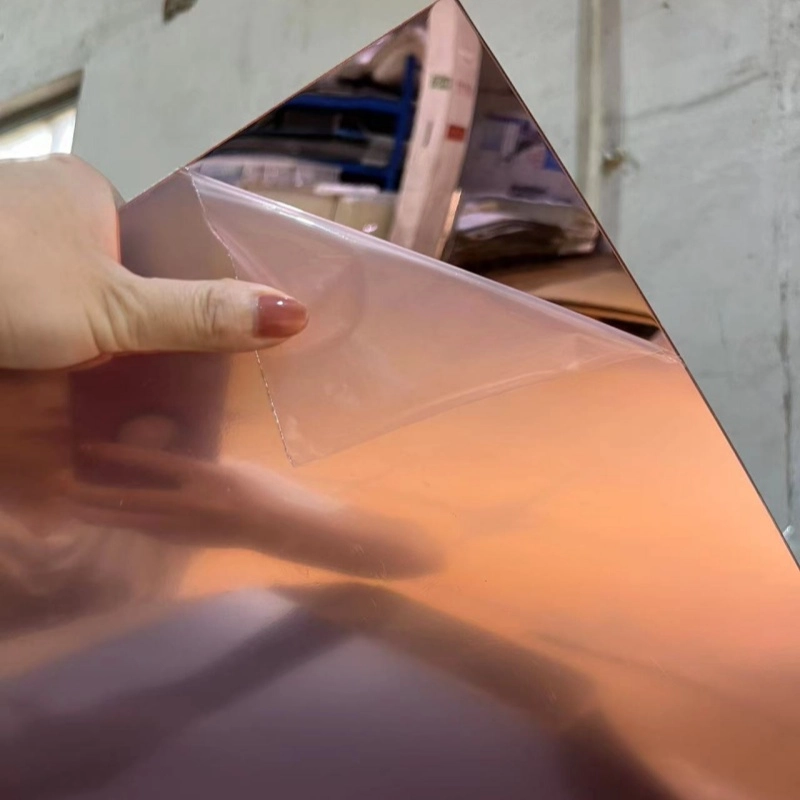 Rose gold mirror sheet (1) - CHINAPLAS