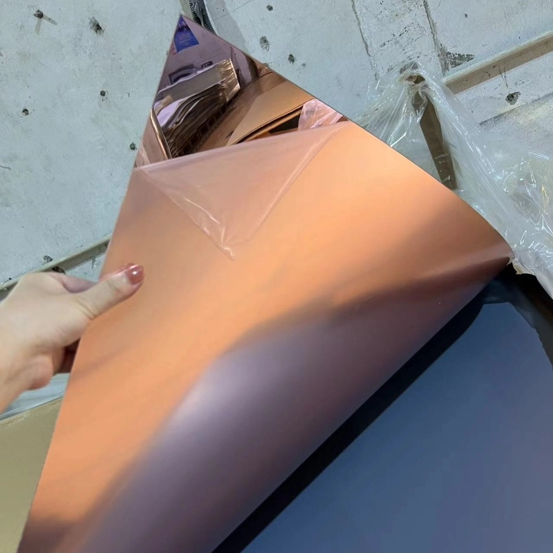 Rose gold mirror sheet (2) - CHINAPLAS
