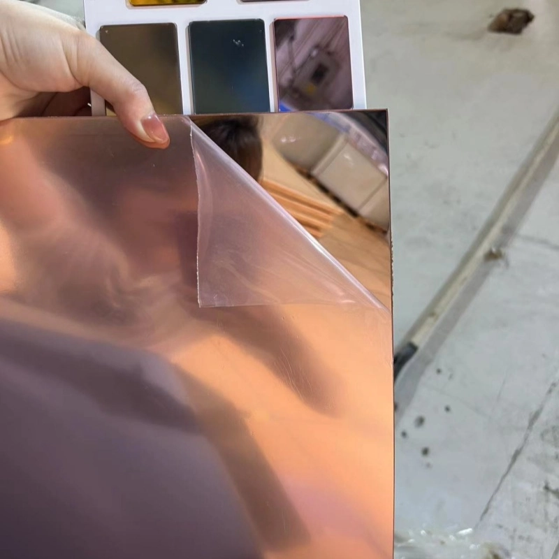 Rose gold mirror sheet (3) - CHINAPLAS