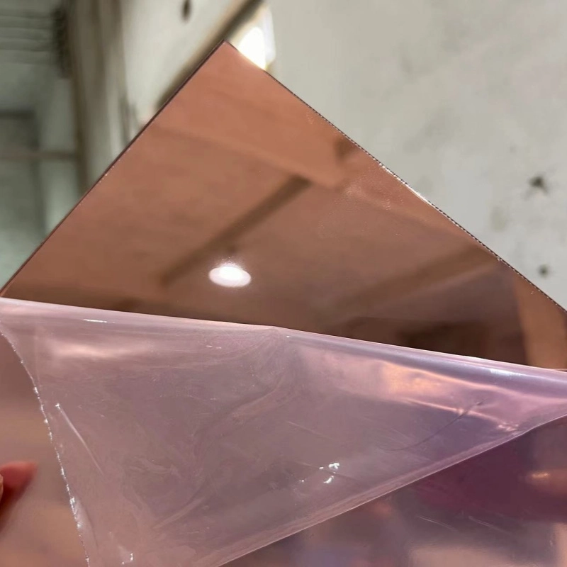 Rose gold mirror sheet (6) - CHINAPLAS