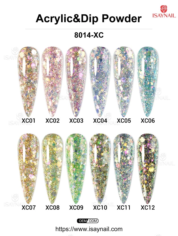 水晶粉 8014-XC色卡-水印