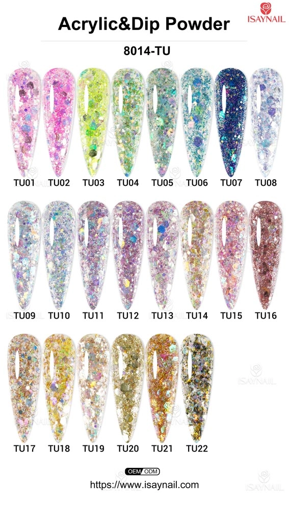 水晶粉 8014-TU色卡-水印