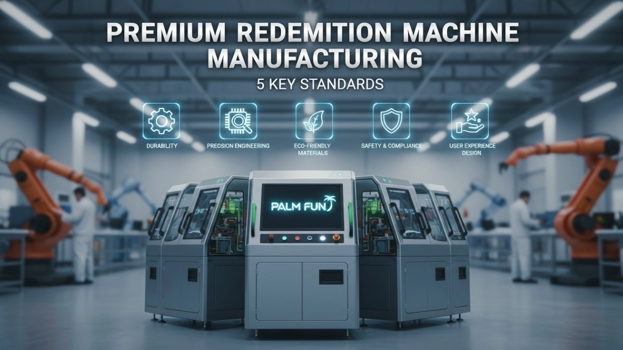5 Key Standards for Premium Redemption Machine Manufacturing