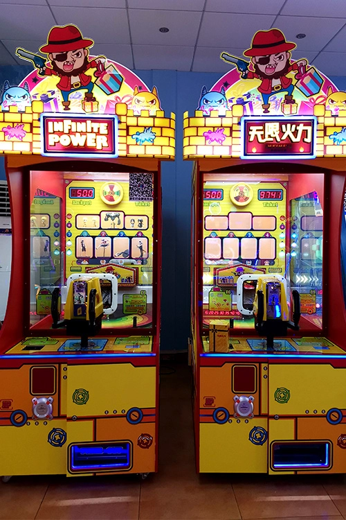 Unlimited firepower fantastic prize arcade game