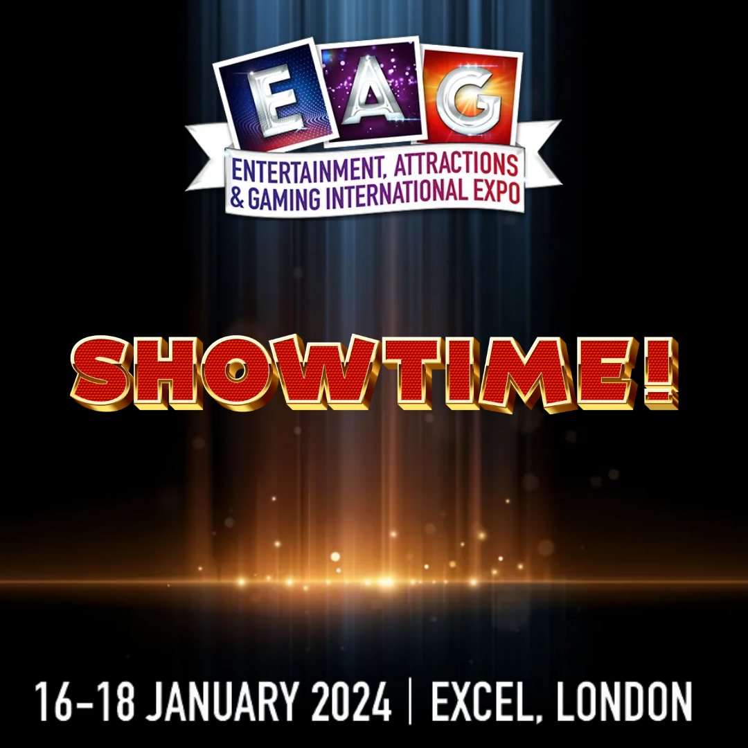 Top arcade supplier fair EAG poster EAG2024