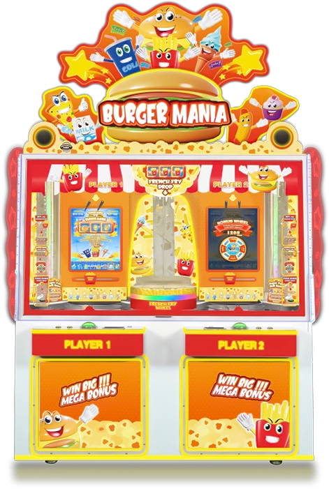 Burger Mania redemption arcade