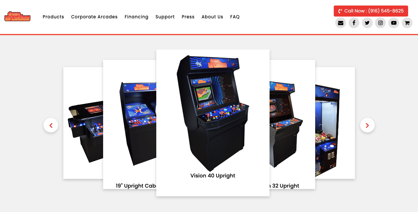 Dream Arcades amusement machine supplier