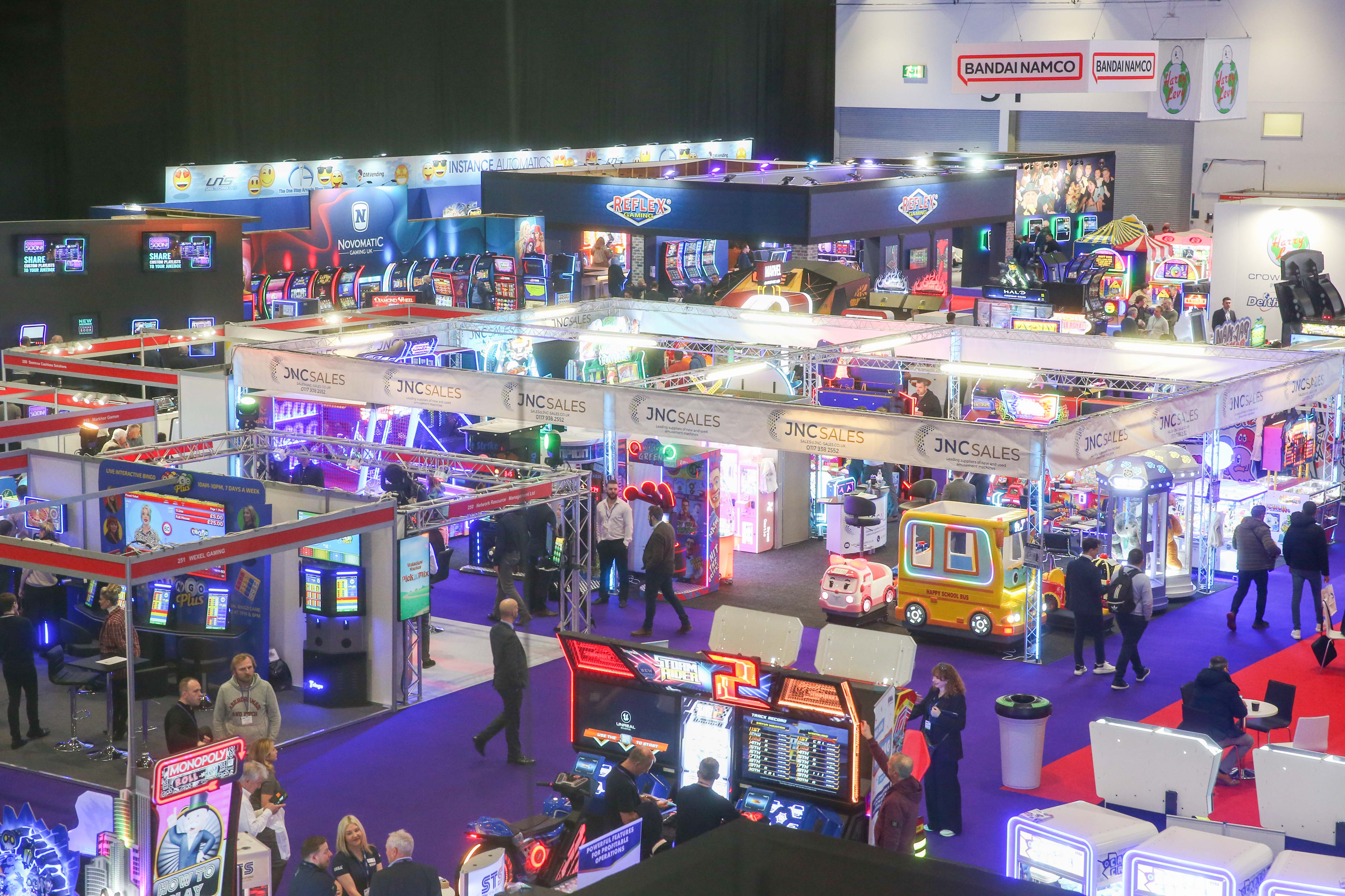 EAG EXPO 2024 Highlights Arcade Machine PALM FUN