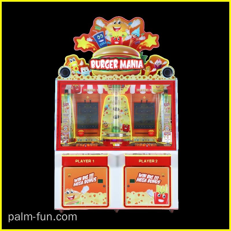 Hamburger Coin-pusher arcade game