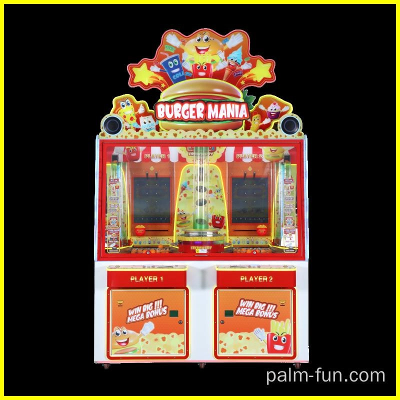 Hamburger Coin-pusher arcade game