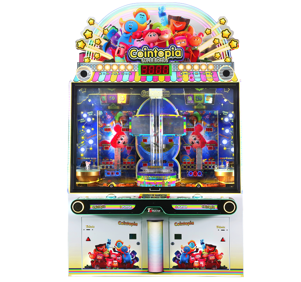 coin op coin pusher game