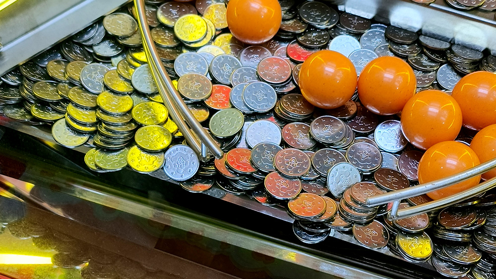 coin pushing machine