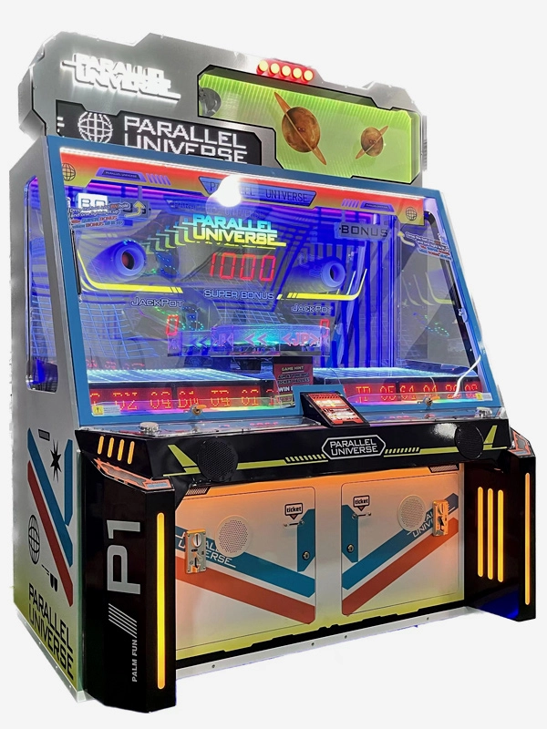 Parallel Universe ball drop arcade game