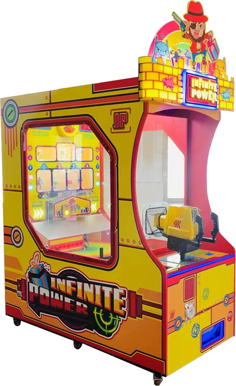 Unlimited firepower basketball hoop arcade game