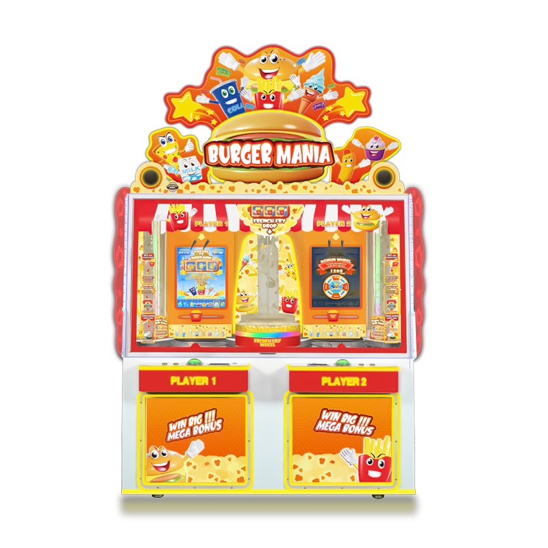 Burger Mania coin pusher machine