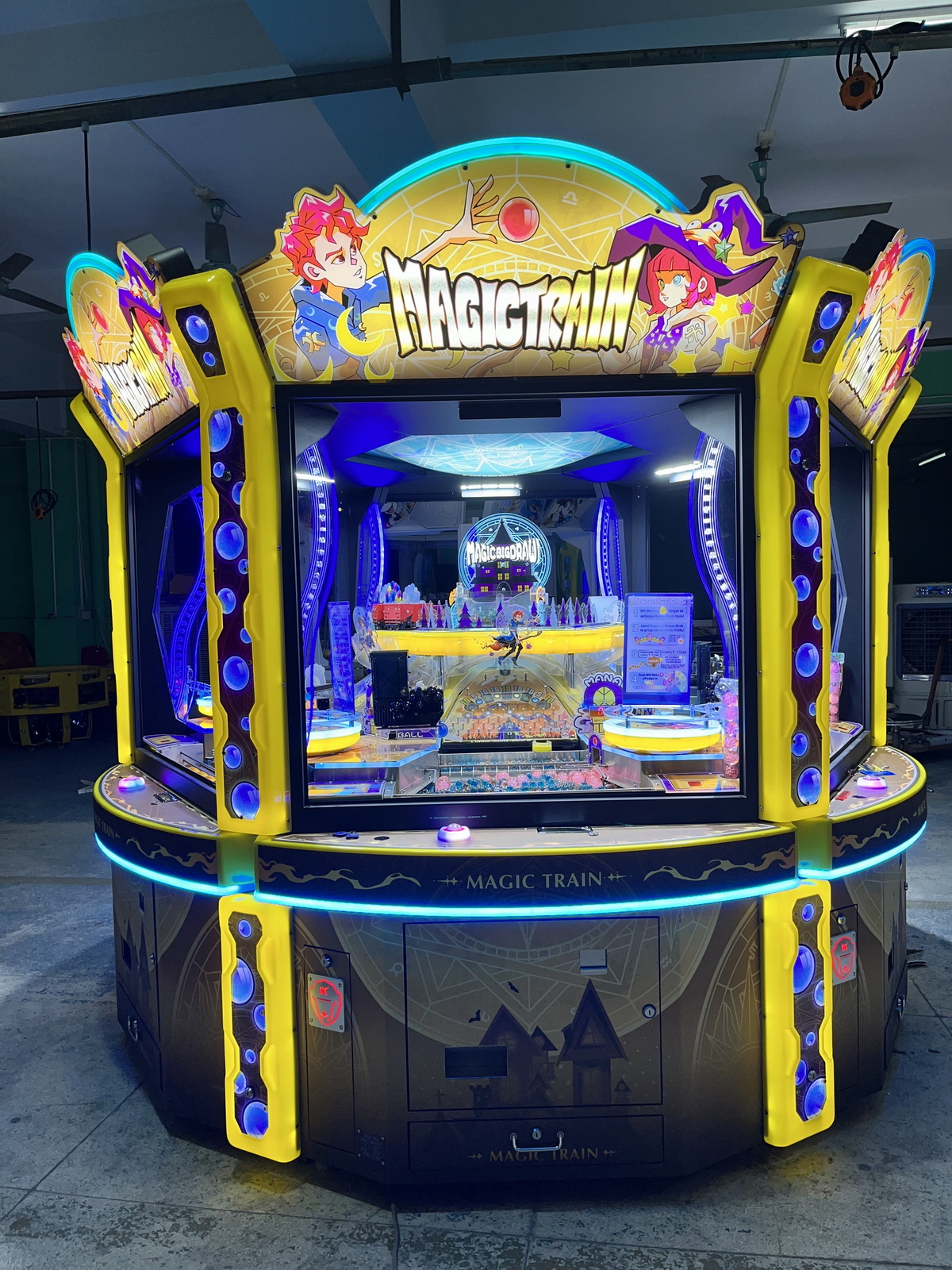 Magic Train arcade ball redemption game