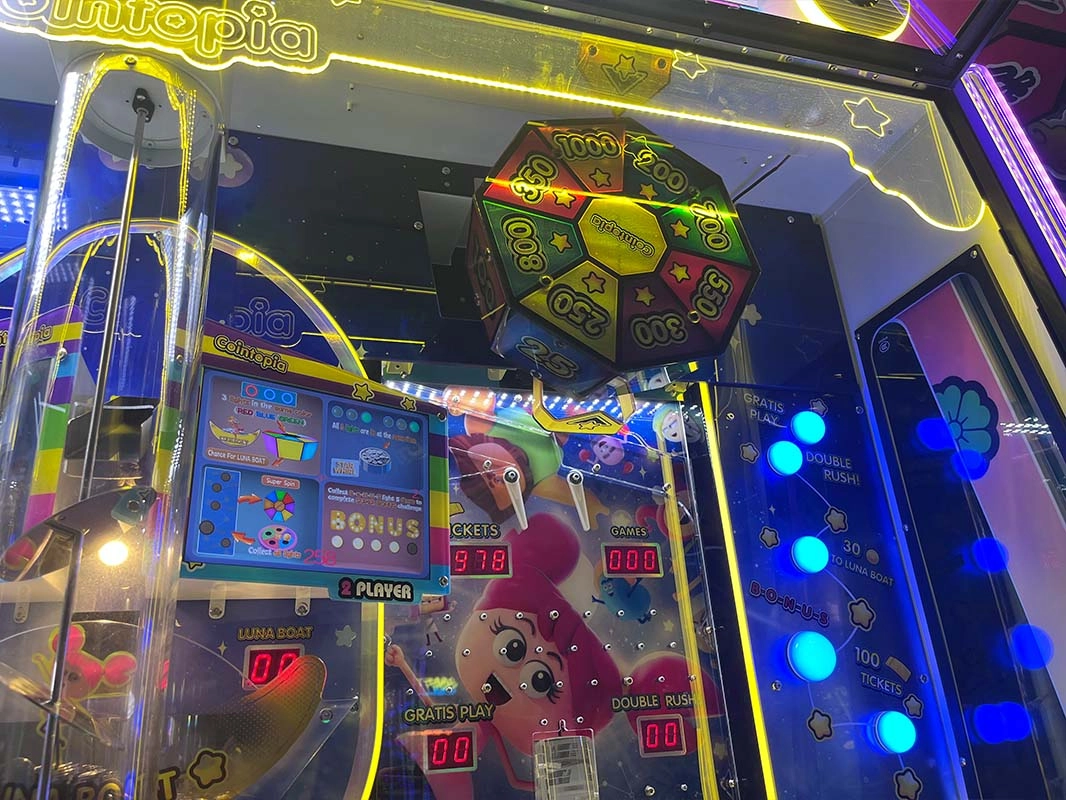 Falling Ball Arcade Game Redemption Machine