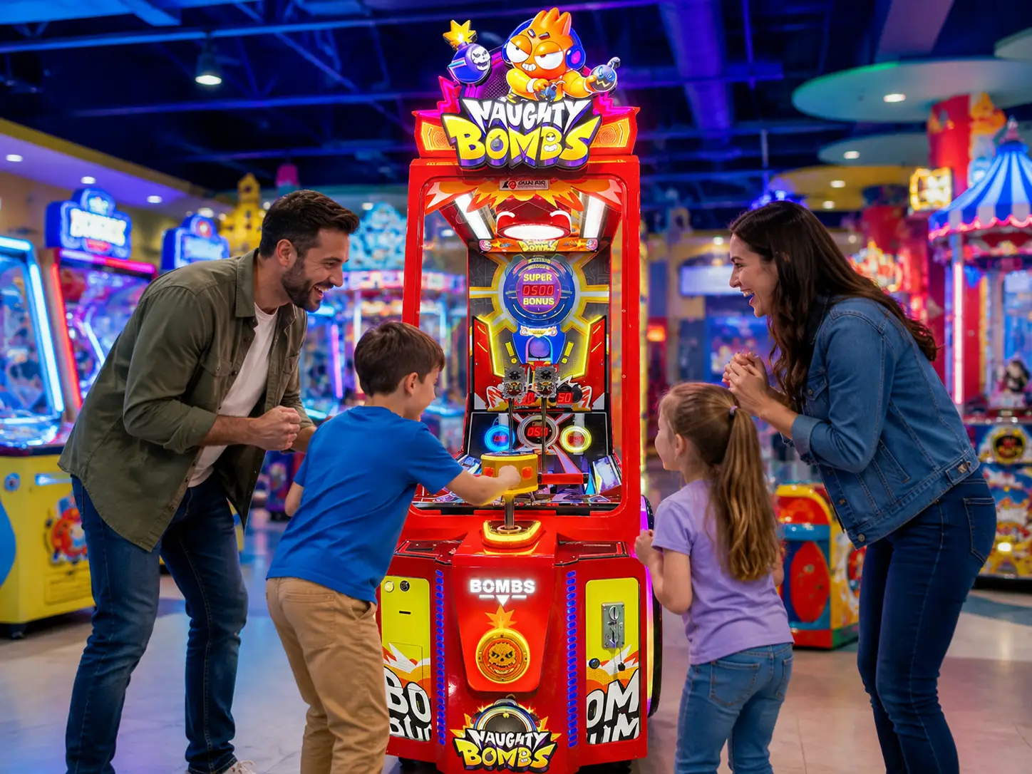 Family entertainment centers