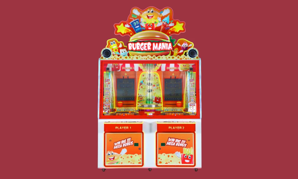 Hamburger Coin-pusher arcade game