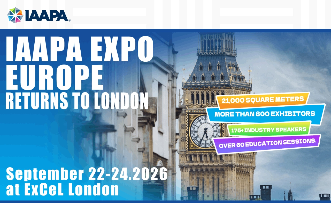 PALM FUN sera présent à l'IAAPA Expo Europe 2026 à Londres, du 22 au 24 septembre, stand S1137