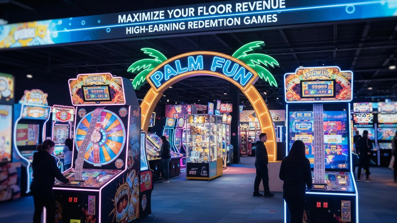 Maximizing Floor Revenue with High-Earning Redemption Games