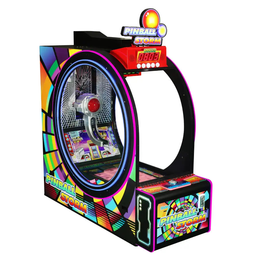 Pinball Storm Ticket Redemption Machine