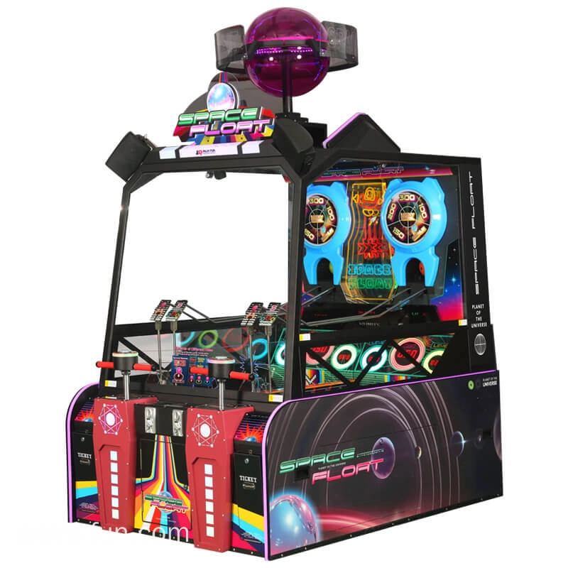 Space float drop arcade redemption machine