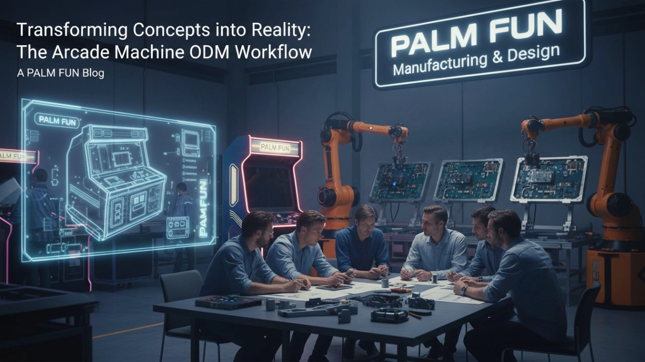 Transforming Concepts into Reality: The Arcade Machine ODM Workflow