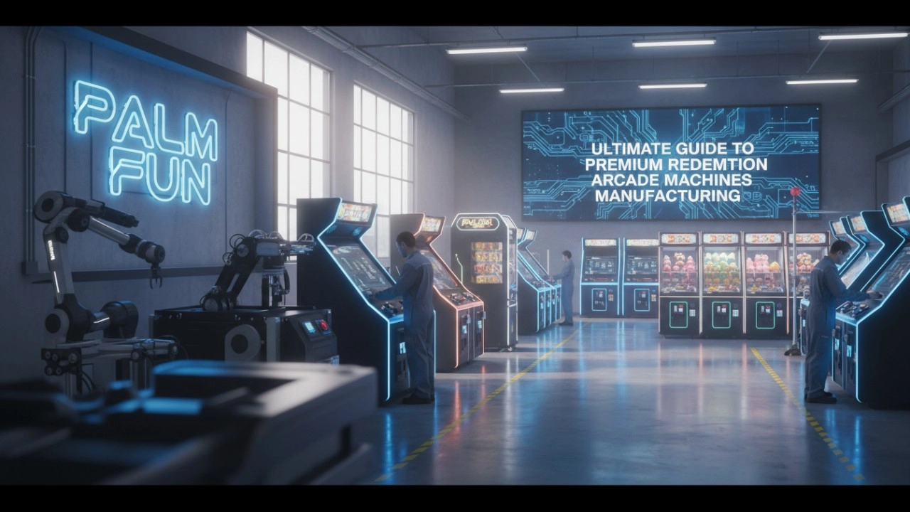 Ultimate Guide to Premium Redemption Arcade Machines Manufacturing