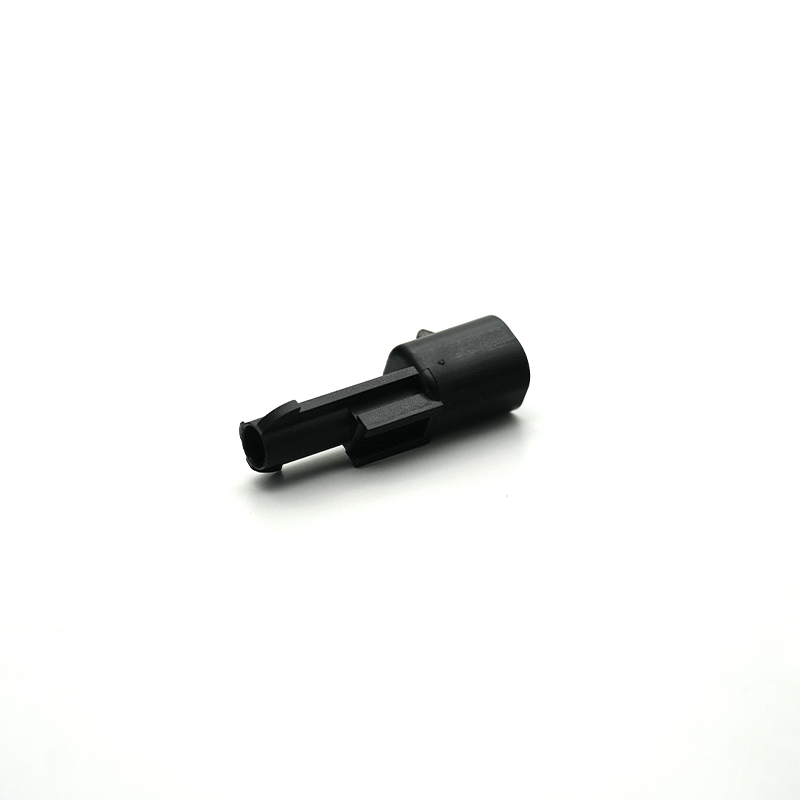 Black and UV resistant ABS plastic connector 1