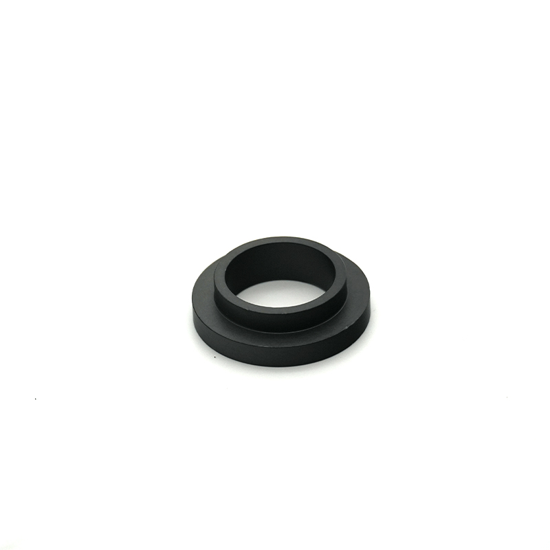 Black PEEK bearing bush manufacturer by CNC 1 - Bost