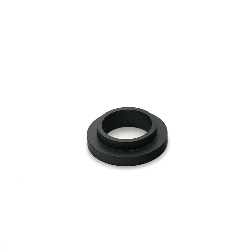 Black PEEK bearing bush manufacturer by CNC 1 - Bost