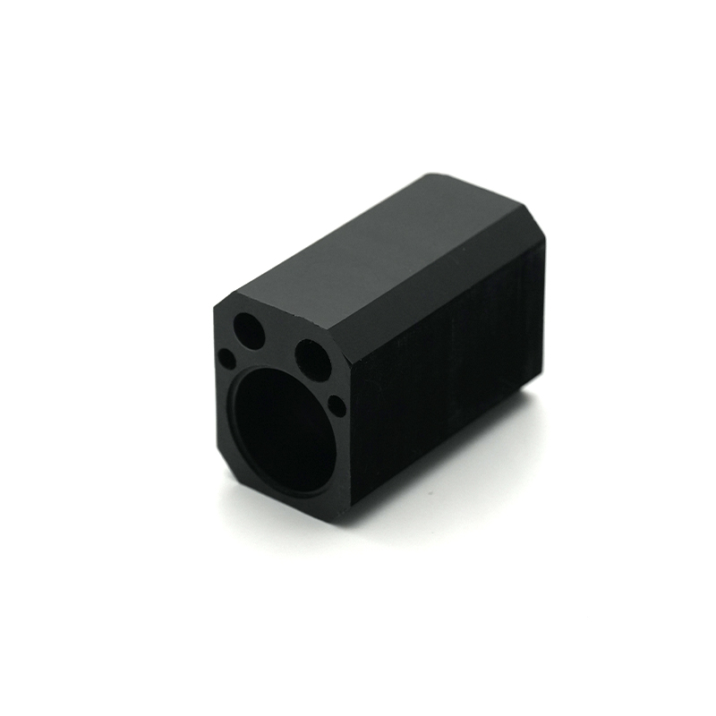 Black POM holder manufactured by CNC1 - Bost