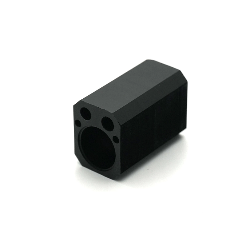 Black POM holder manufactured by CNC1 - Bost
