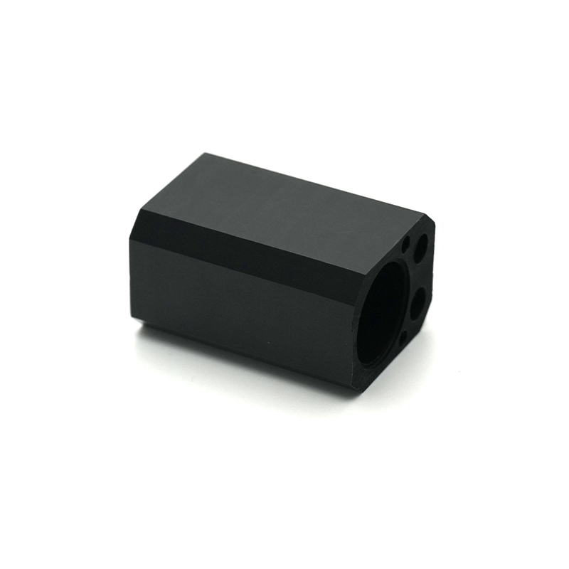 Black POM holder manufactured by CNC3 - Bost