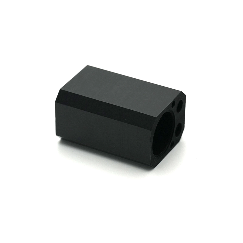 Black POM holder manufactured by CNC3 - Bost