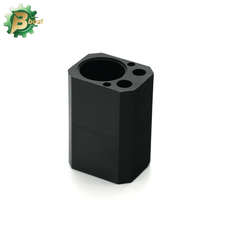 Black POM holder manufactured by CNC5 - Bost Black POM holder manufactured by CNC5 - Bost