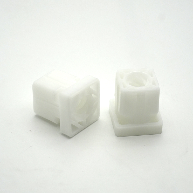 Square nut manufacturer by white & harder Delrin 5 - Bost