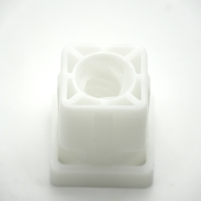 Square nut manufacturer by white & harder Delrin 6 - Bost