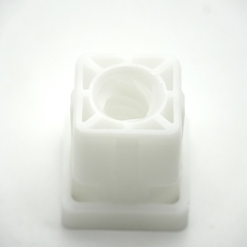 Square nut manufacturer by white & harder Delrin 6 - Bost