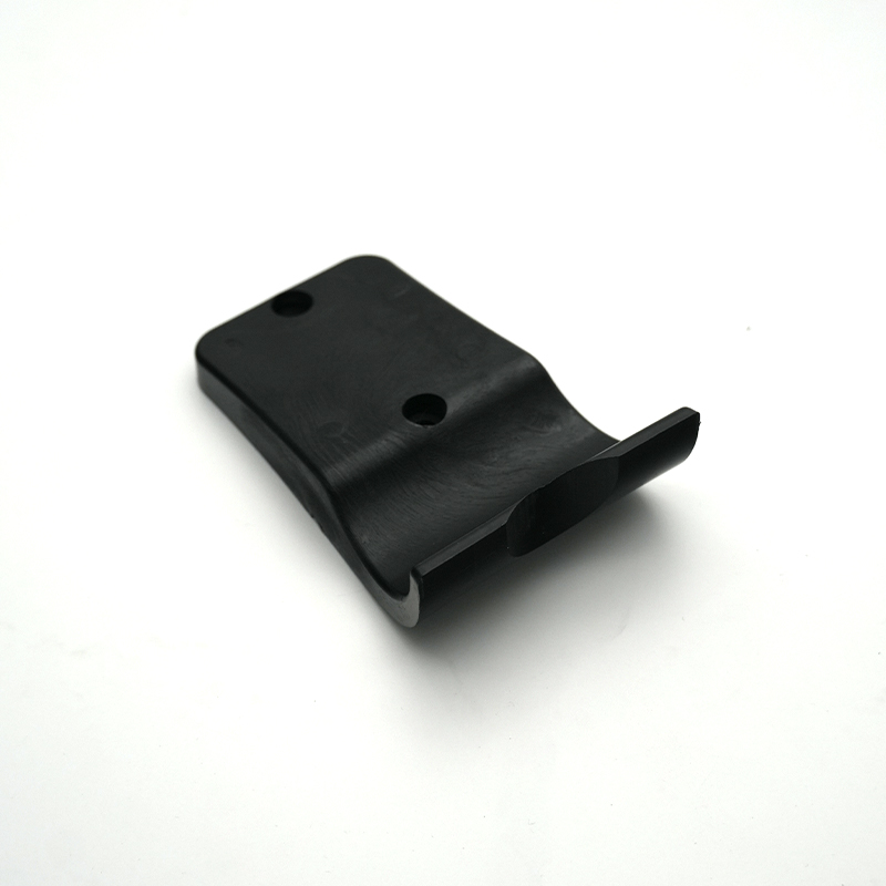 The black POM spacer made by injection molding 1