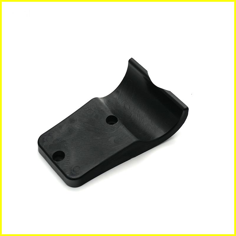 The black POM spacer made by injection molding 2 - Bost