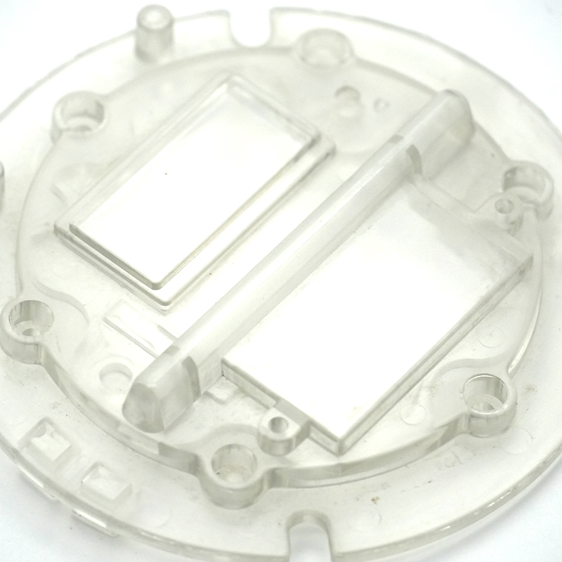 The clear screen made of high polished polycarbonate 3