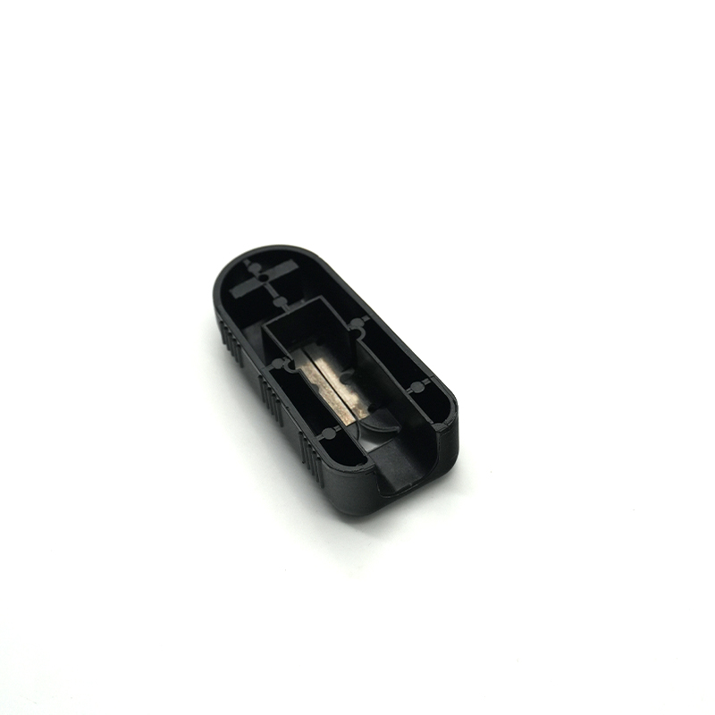 The plastic plug manufactured by Insert molding with stainless steel plate 5 - Bost
