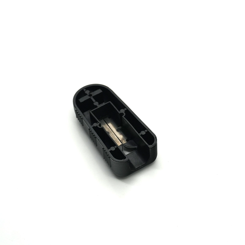 The plastic plug manufactured by Insert molding with stainless steel plate 5 - Bost